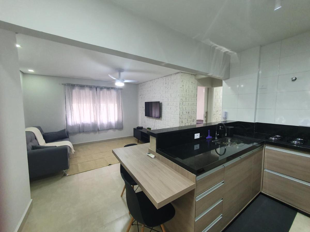 Apartamento Enseada Guarujá 2 qtos 6 pess 300 mts praia lindo Exterior foto